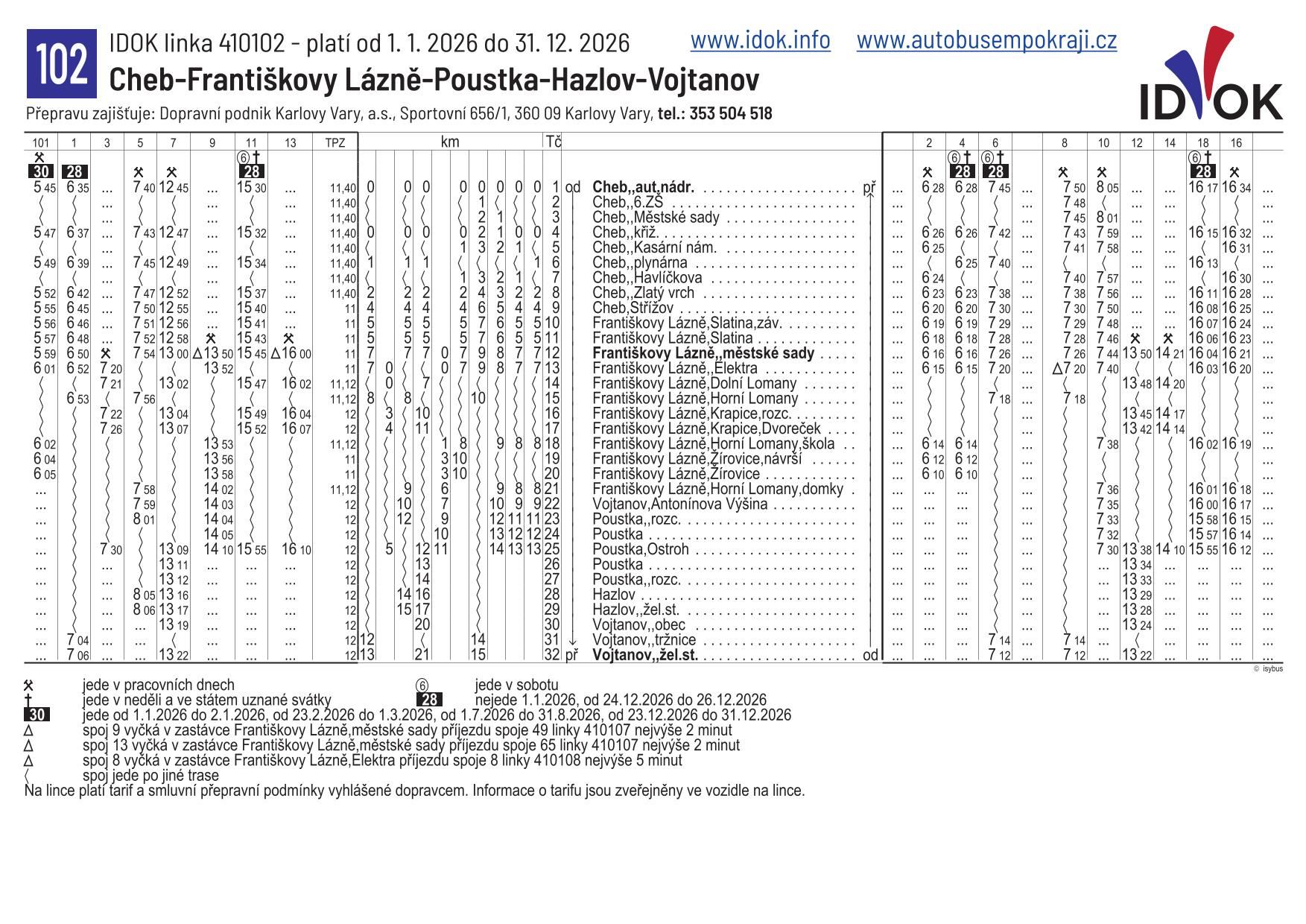 102 - Cheb - Vojtanov
