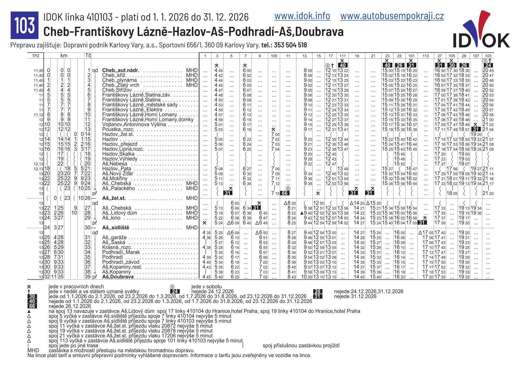103 - Cheb - Doubrava