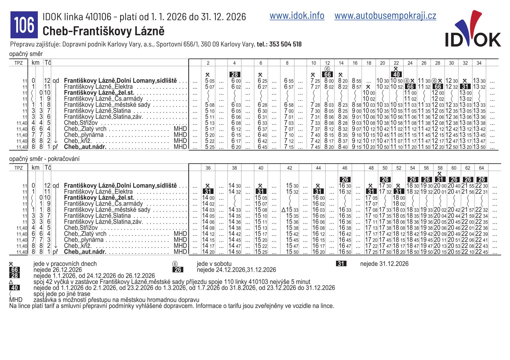106 - Fr.Lazne - Cheb