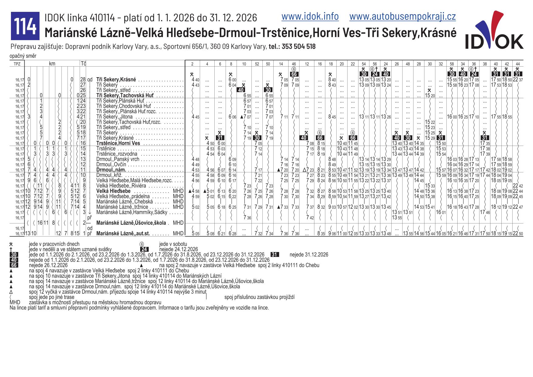 114 - Tri Sekery -Mar.Lazne