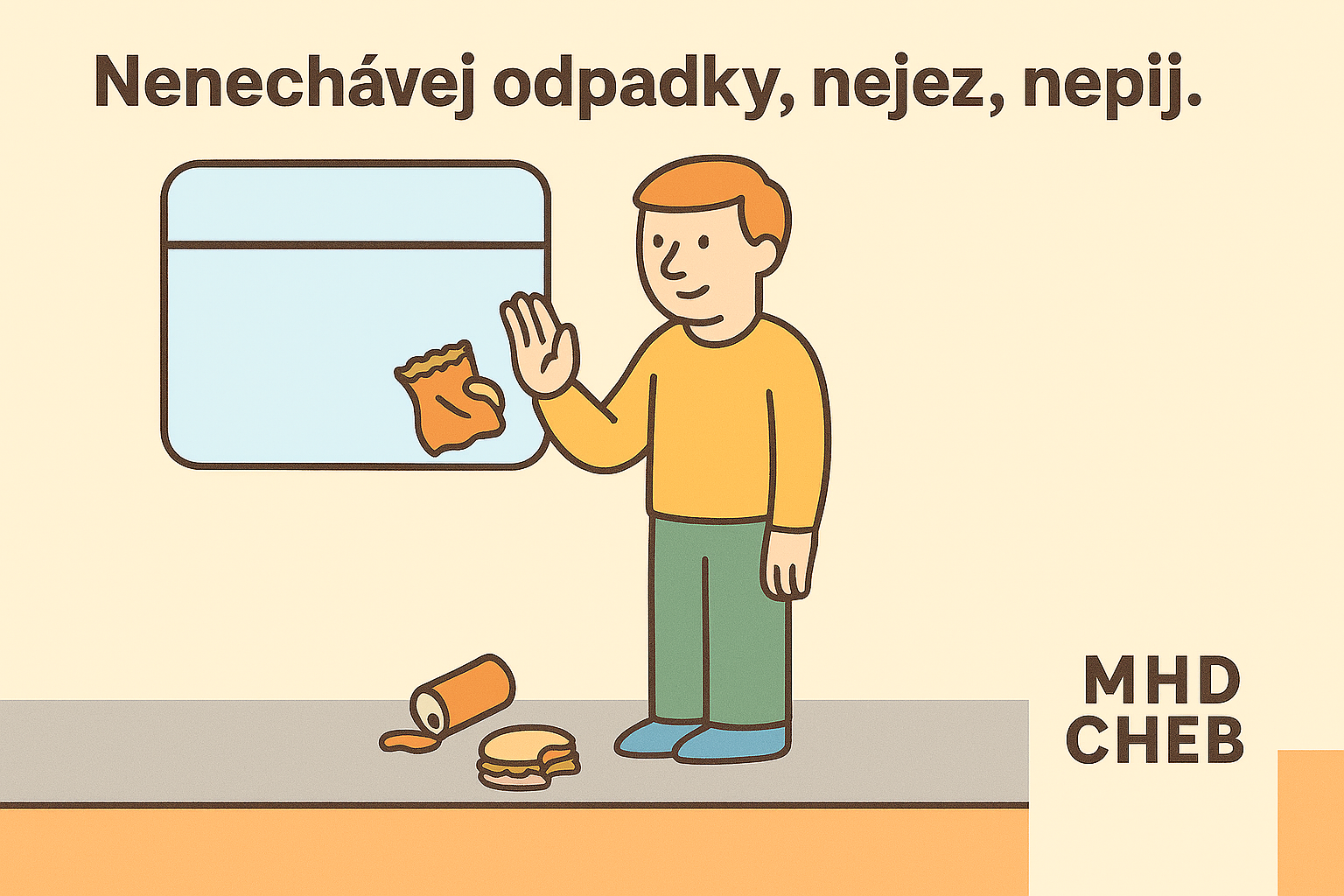 MHD CHEB - Odpadky