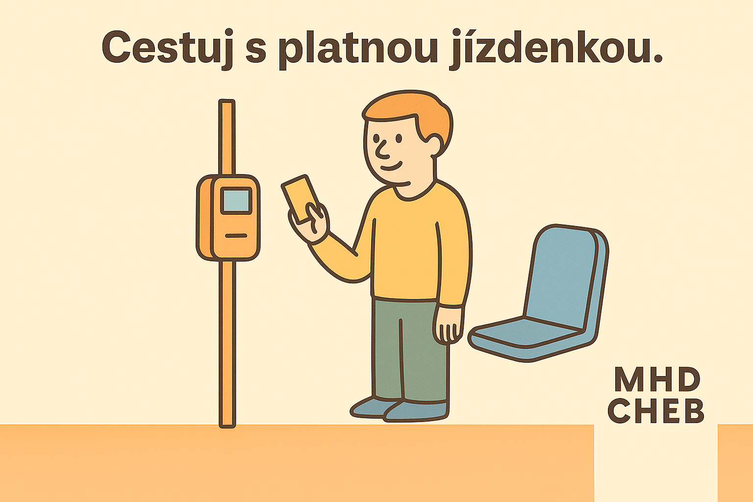 MHD CHEB - Platná jízdenka