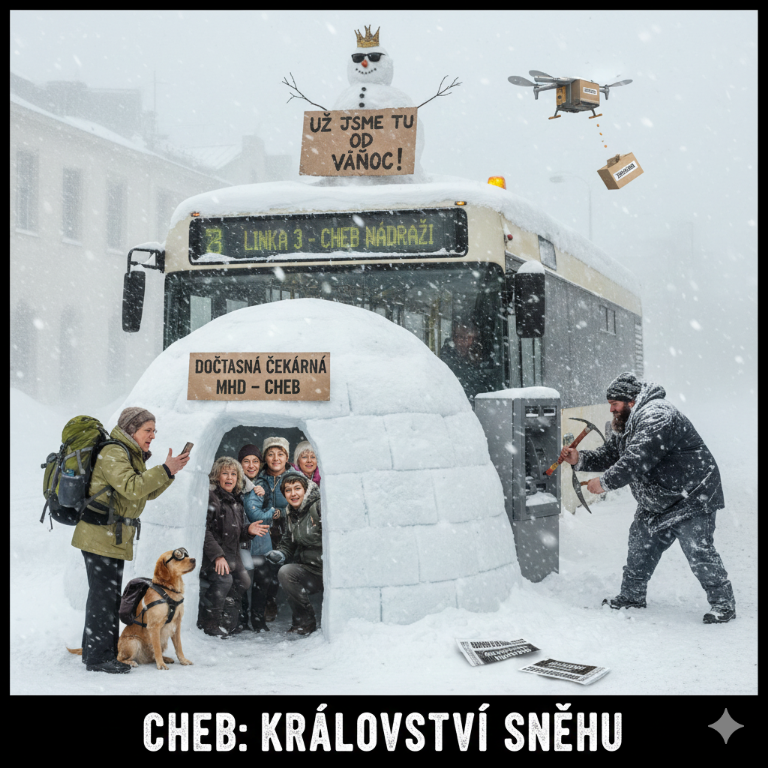 Kralovstvi sněhu Cheb